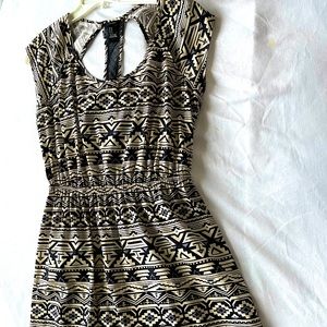 Geometric pattern dress